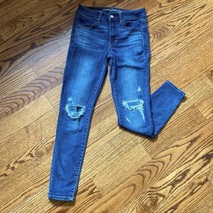 American Eagle Outfitters Super Stretch High Ride Jegging Size 2 Short